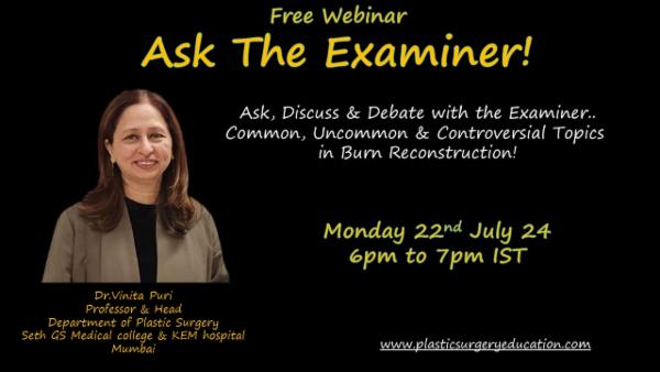 ASK THE EXAMINER - With Dr.Vinita Puri cover