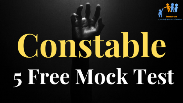 Constable Free Mock Test cover