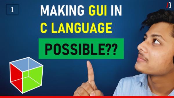 GUI USING C | GTK TUTORIAL cover