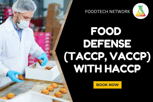 Food Defense (TACCP, VACCP) & HACCP cover