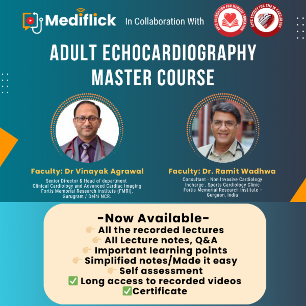 Adult Echocardiography Master Course cover
