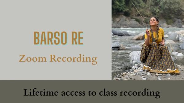 Barso Re - Semi Classical Workshop cover