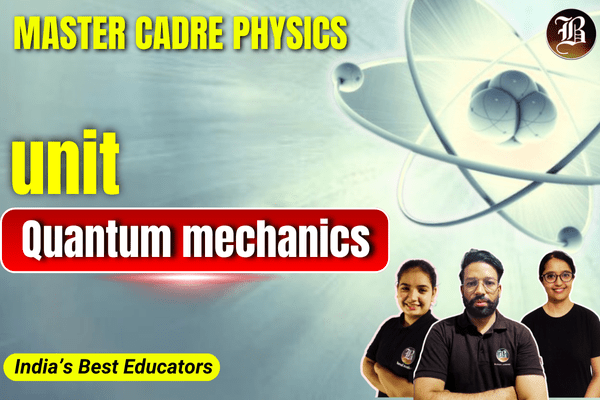Quantum mechanics Master Cadre Physics Recorded cover