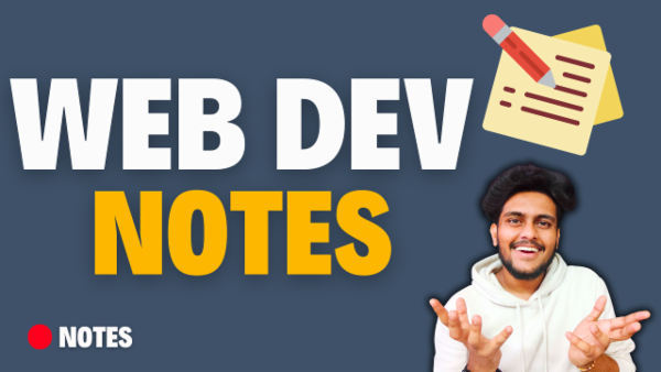 Web Development Notes