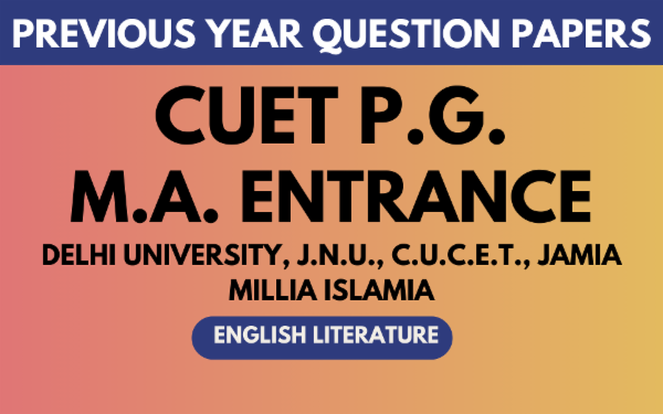 CUET PG Previous Year Question Papers cover