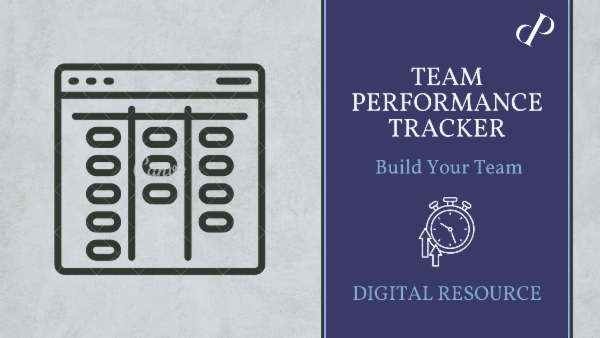 Team Performance Tracker Template cover