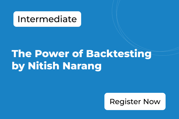 The Power of Backtesting by Nitish Narang cover