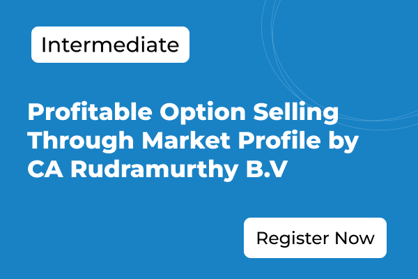 Profitable Option Selling Through Market Profile by CA Rudramurthy B.V cover