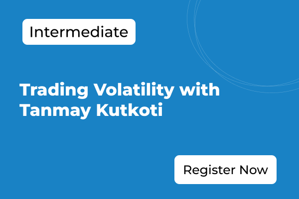 Trading Volatility with Tanmay Kutkoti cover