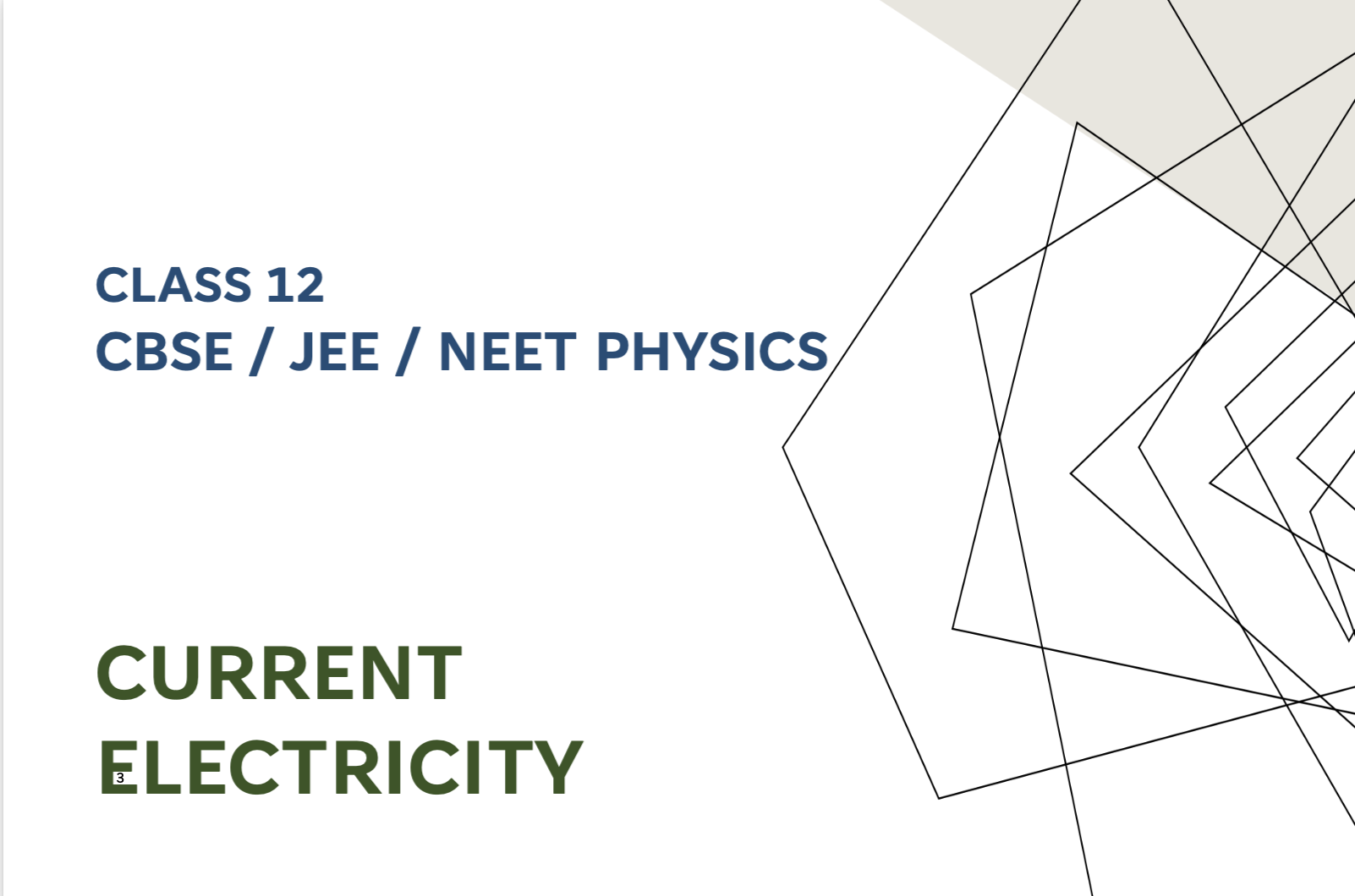 Current Electricity - 02 | Understanding Physics Series cover