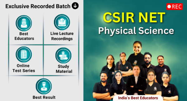 CSIR NET Physics Recorded -