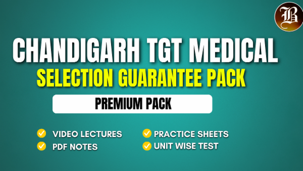 CHANDIGARH TGT MEDICAL SELECTION GUARANTEE BATCH cover