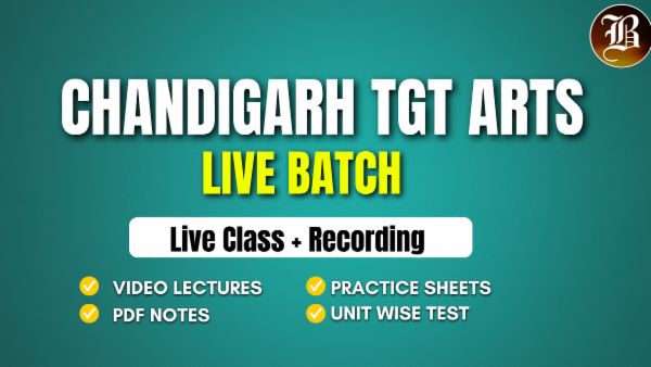 Chandigarh TGT Arts Live Batch cover