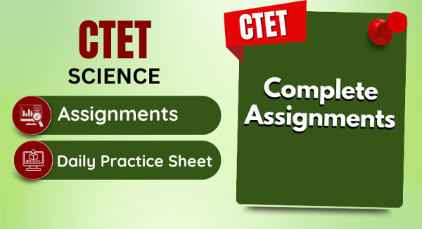 Assignments CTET Science LIVE Batch cover