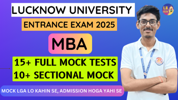 MBA Entrance Lucknow University Prep: 2025 Mock Tests (10+5 Mock Tests) cover