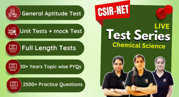 Live Test CSIR NET Chemistry Recorded Batch cover