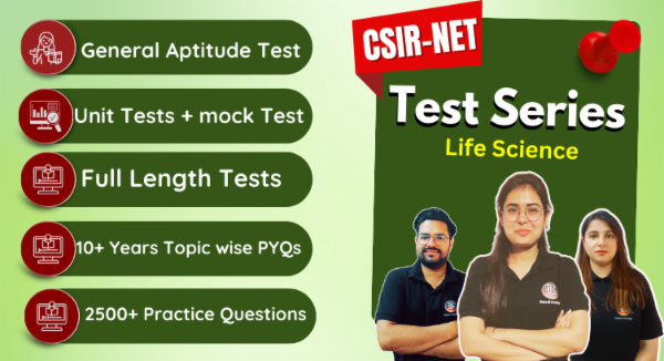 Live Test CSIR NET Life Science Recorded Batch cover
