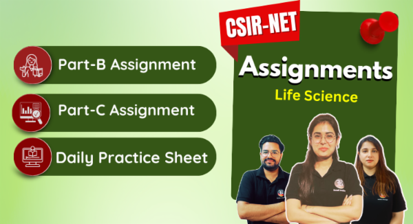Assignment CSIR NET Life Science Recorded Batch cover