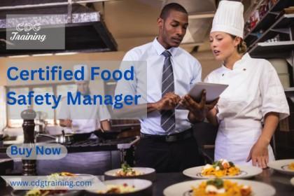 Certified Food Safety Manager cover
