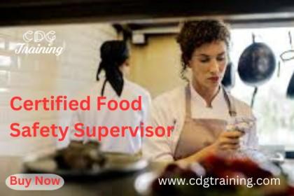 Certified Food Safety Supervisor cover
