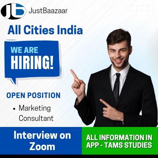 Digital Marketing Jobs at JustBaazaar cover