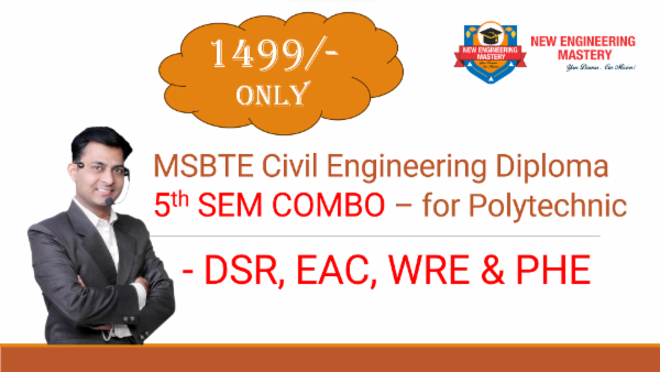 5th Semester Diploma Civil Engineering MSBTE cover