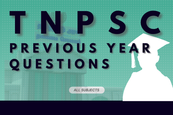 TNPSC - PYQS - ALL SUBJECTS cover