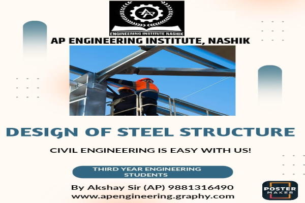 DESIGN OF STEEL STRUCTURE DEMO LECTURES as per SPPU cover