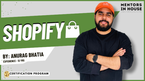 Build an E-commerce store using Shopify cover