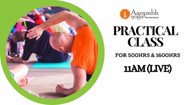 PRACTICAL CLASS FOR BATCH 500hrs & 1600hrs cover