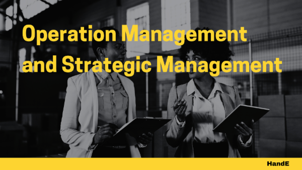 Advance Program in Operation Management and Strategic Management cover