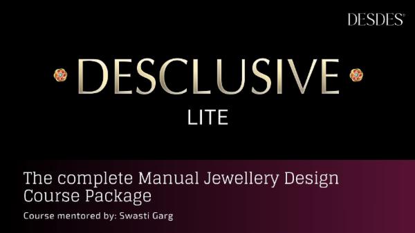 DESCLUSIVE Lite - The complete manual Jewellery Design course cover