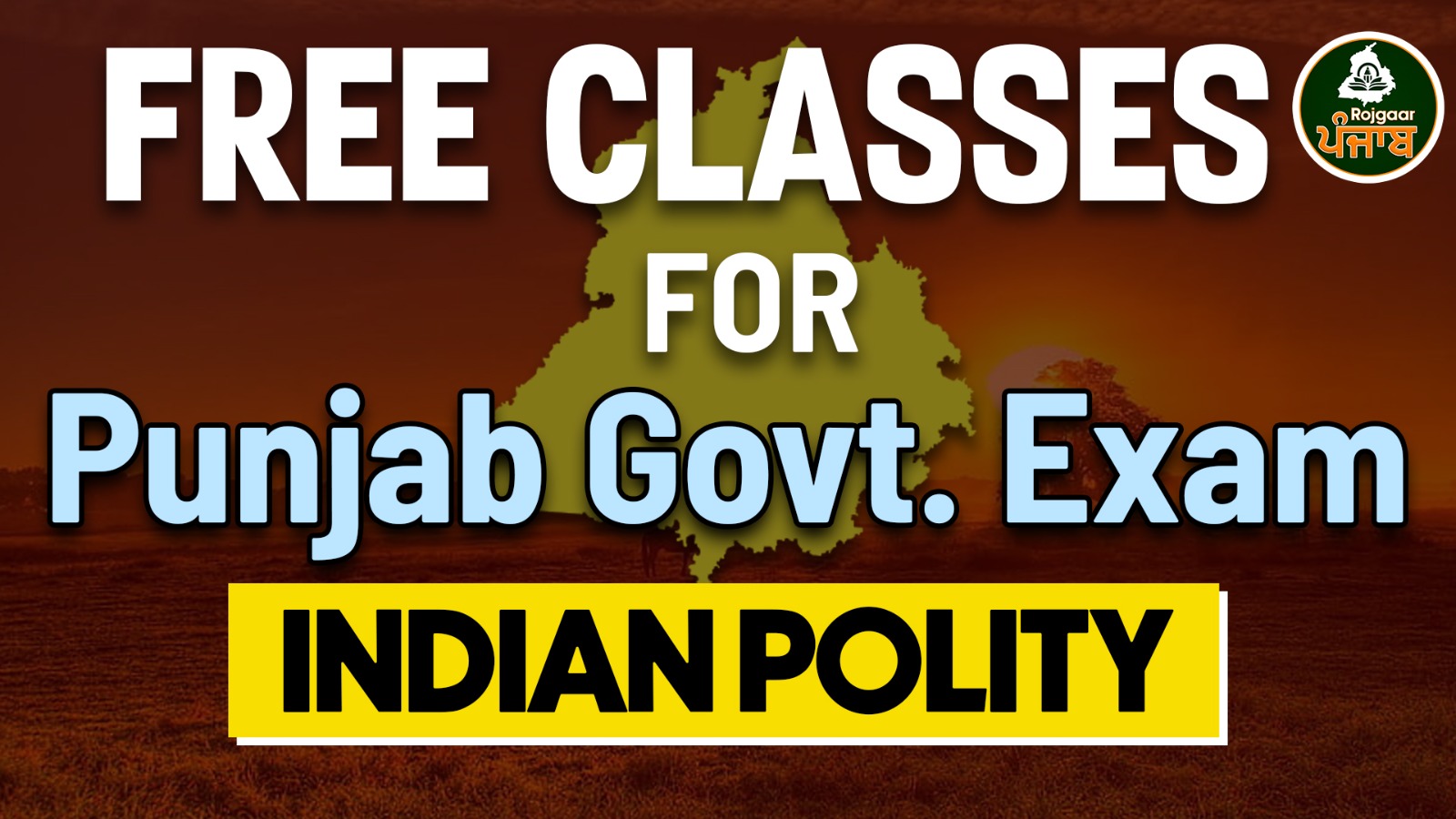 Indian Polity for All Punjab Govt. Exams cover