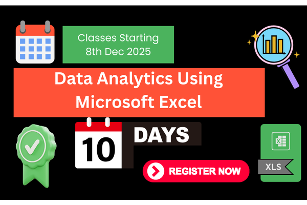 Data Analytics using Advanced Excel cover