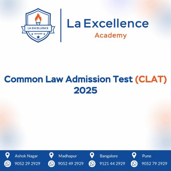 COMMON LAW ADMISSION TEST (CLAT) cover