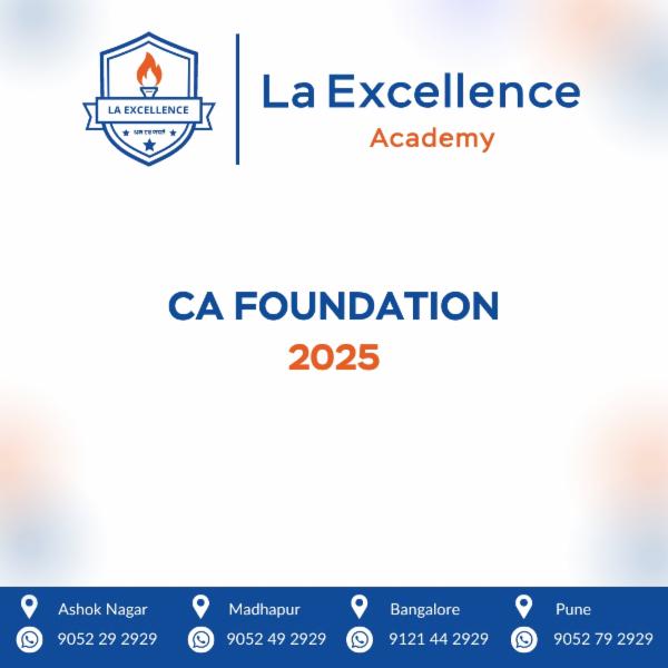 CA FOUNDATION cover