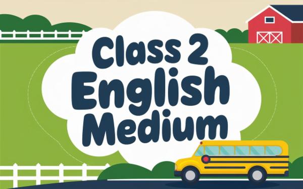 Class 2 English Medium cover