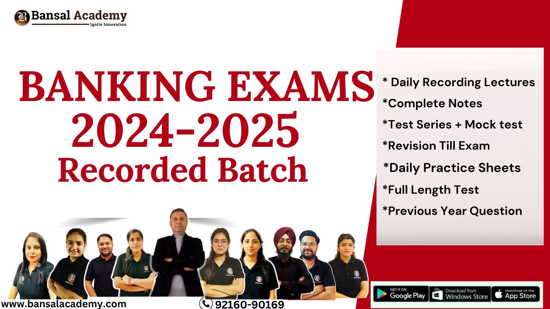 Banking Exam 2024 2025 Recorded Batch