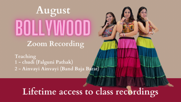 Aug Bollywood Class cover