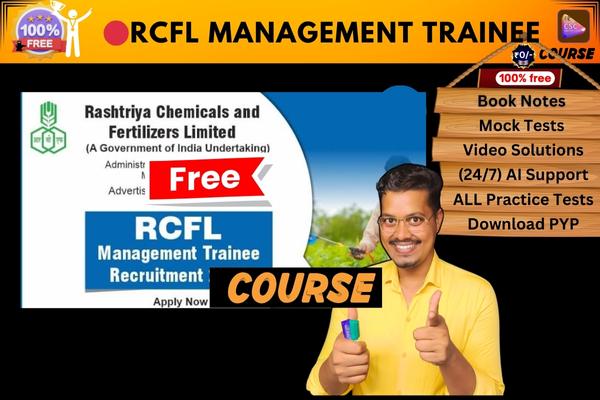 RCFL MANAGEMENT TRAINEE course  cover
