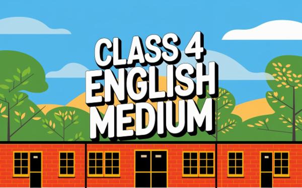 Class 4 English Medium cover