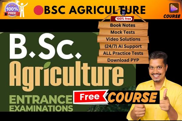 BSC AGRICULTURE course  cover