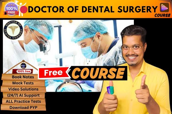 DOCTOR OF DENTAL SURGERY course  cover