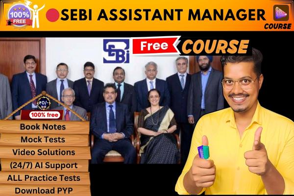 SEBI ASSISTANT MANAGER course  cover