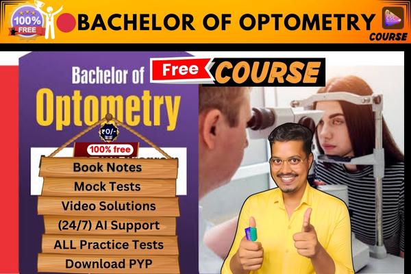 BACHELOR OF OPTOMETRY course  cover