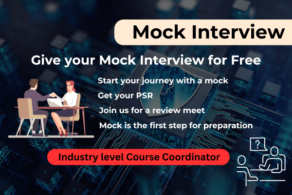 Mock Interview & PSR cover