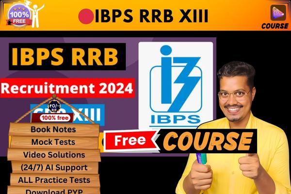 IBPS RRB XIII course  cover