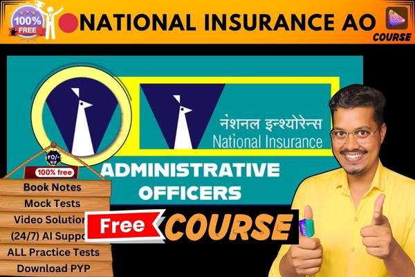 NATIONAL INSURANCE AO course  cover