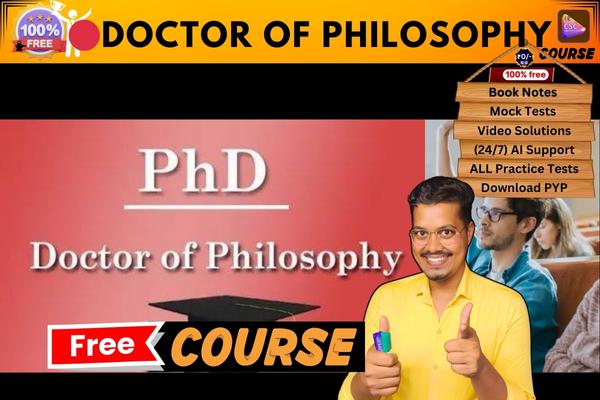 DOCTOR OF PHILOSOPHY COURSE  cover