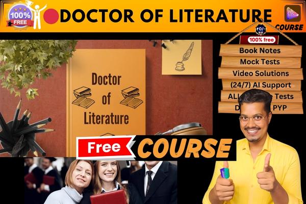 DOCTOR OF LITERATURE COURSE  cover